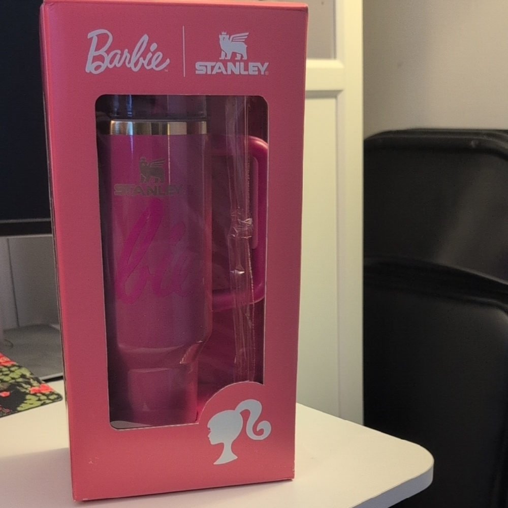 Brand New Stanley Barbie Hot Pink Insulated Mug 40oz